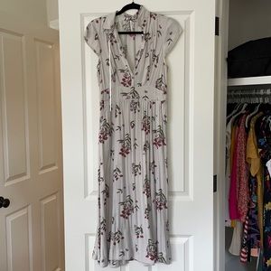 Floral midi dress
